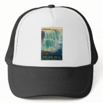 Niagara Falls New York Central Lines Mesh Hat