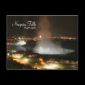 Niagara Falls, Night Lights - Post Cards postcards by sonraise Niagara Falls, Night Lights - Post Cards postcards