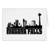 Niagara Falls Skyline Greeting Card