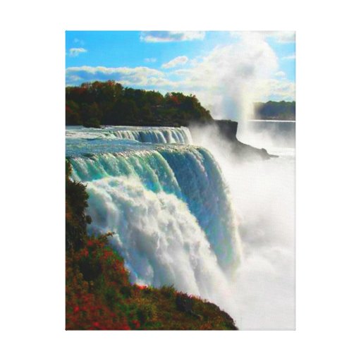 Niagara Falls  Stretched Canvas Print