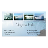 Niagara Falls travel business cards