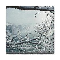 Niagara Falls winter, Ontario, Canada Fridge Magnets
