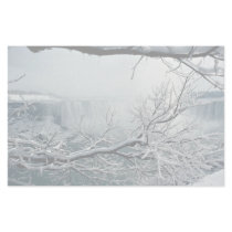 Niagara Falls winter, Ontario, Canada Custom Stationery