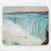 Niagara On A Fine, Cold Day mousepads