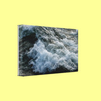 Niagara River Rapids #2 Wrapped Canvas Print canvas prints