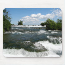 Niagara River Rapids: Niagara Falls, New York mousepads