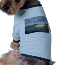 Niagra Falls And View Of American Side From Canada Dog Tshirt