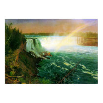 Niagra Falls by Bierstadt posters