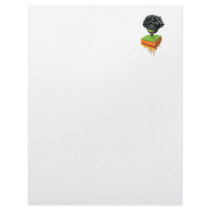 nibble monster customized letterhead
