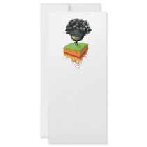 nibble monster full color rack card