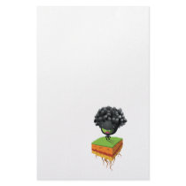 nibble monster customized stationery