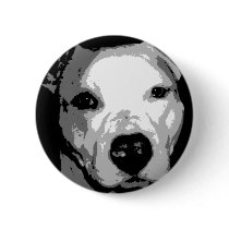 Nibs the Pit Bull Buttons