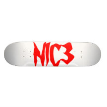 NIC3 SKATE DECKS
