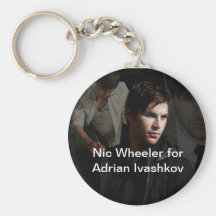 Nic Wheeler for Adrian Ivashkov Keychain