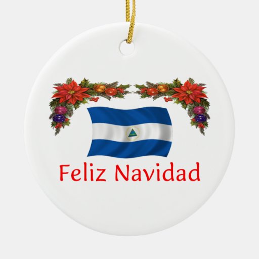 nicaragua christmas christmas ornaments zazzle nicaragua christmas christmas ornaments zazzle