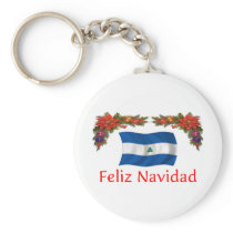 Nicaragua Christmas Key Chains