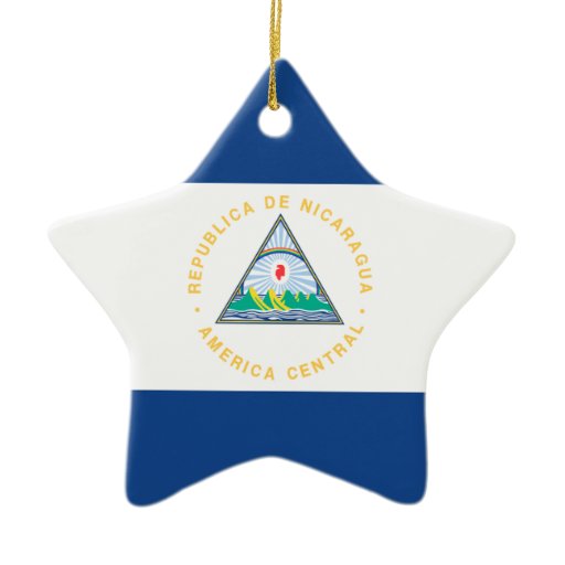 nicaragua christmas tree ornaments zazzle nicaragua christmas tree ornaments zazzle