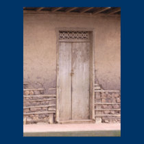 Nicaragua Door Canvas posters
