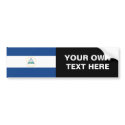 Nicaragua Flag bumper stickers by flagshirts Nicaragua Flag bumper stickers