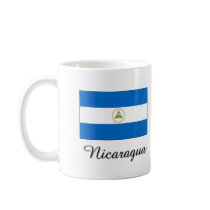 Nicaragua Flag Design mugs by flagshirt Nicaragua Flag Design mugs