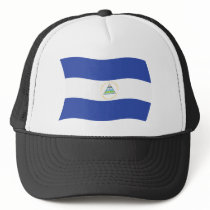 Nicaragua Flag Hat by livingflags Nicaragua Flag Hat