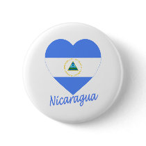 Nicaragua Flag Heart buttons