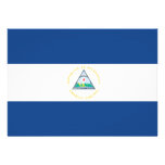 Nicaragua Flag Invitation
