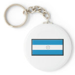 Nicaragua Flag Key Chain