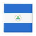 Nicaragua Flag Magnet by FlagAndMap Nicaragua Flag Magnet
