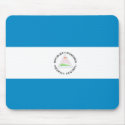 Nicaragua Flag Mousepad