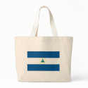 Nicaragua Flag Tote Bag by FlagTshirts Nicaragua Flag Tote Bag