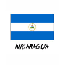 Nicaragua Flag t-shirts by flagshirt Nicaragua Flag t-shirts