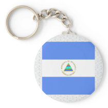 Nicaragua High quality Flag Key Chain