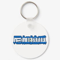 Nicaragua - In Chinese Keychain