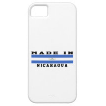Nicaragua Made In Designs iPhone 5 Cases
