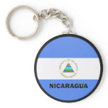 Nicaragua Roundel quality Flag Key Chains