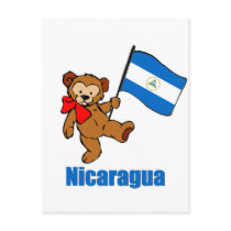 Nicaragua Teddy Bear postcards