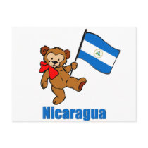 Nicaragua Teddy Bear postcards