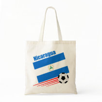 Nicaraguan Soccer Team Canvas Bag