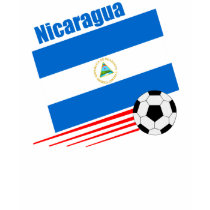 Nicaraguan Soccer Team Tee Shirts shirt