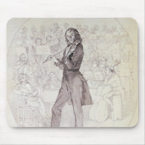 Niccolo Paganini , violinist Mousepad