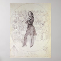 Niccolo Paganini , violinist Posters