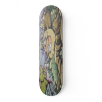 "NICE BEAVER" graffiti stick Skate Board Deck