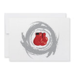 Nice Box Circular Grunge invitations
