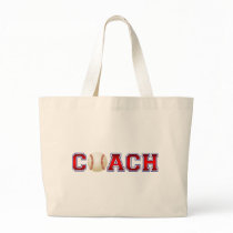 Nice Coach Baseball Insignia Canvas Bags