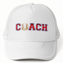 Nice Coach Baseball Insignia Mesh Hat
