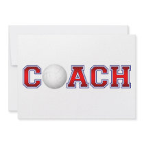 Nice Coach Volleyball Insignia 1 Personalized Announcements