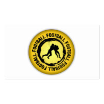 Nice Football Seal Business Card Templates