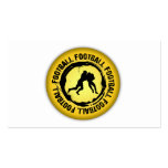 Nice Football Seal Business Card Templates