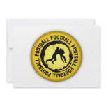 Nice Football Seal invitations
